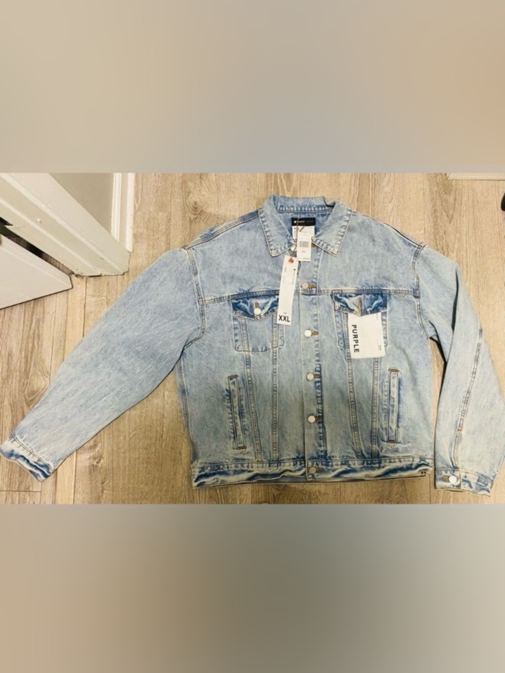New Men’s Purple Brand Jean Jacket